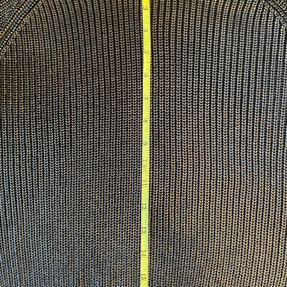 NWOT Stunning Harley-Davidson Silver Knit Sweater - Picture 5 of 10